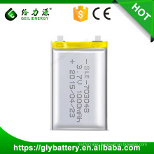 Wholesale lithium polymer battery 3.7v 1000mAh lipo battery for Digital Product